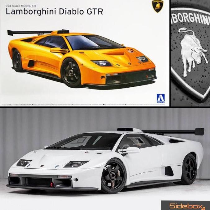 Aoshima 1/24 Lamborghini Diablo GTR