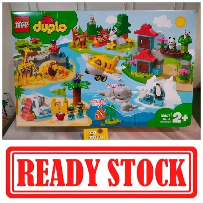 LEGO 10907 DUPLO World Animals Kebun Binatang Zoo