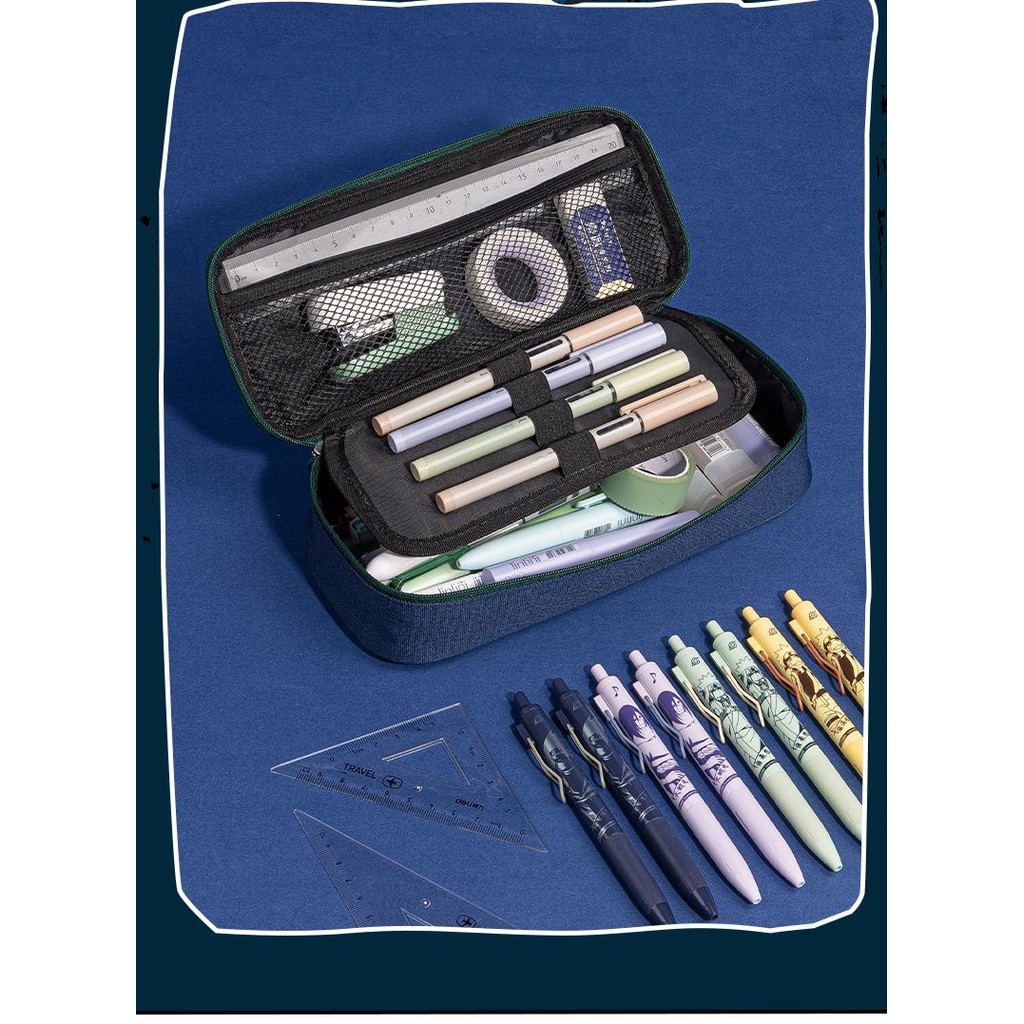 

Kotak Alat Tulis Baru Deli untuk Siswa Sekolah Menengah dan Atas Kapasitas Besar Kotak Pensil Naruto