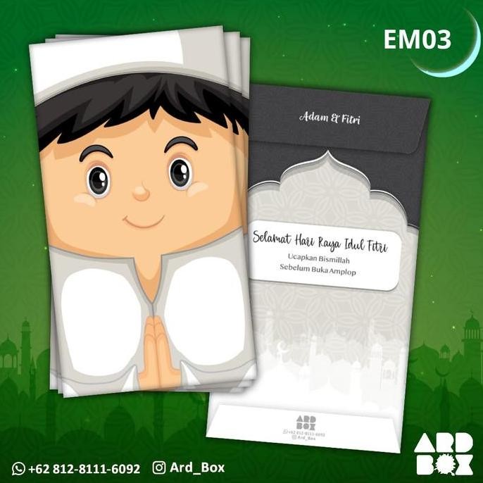 

Amplop Lebaran Custom Angpao THR Idul Fitri Terbaru Hari Raya EM03