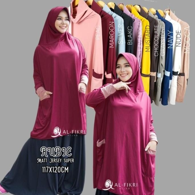 Hijab | Jilbab Lengan Syari Jumbo RUBIE