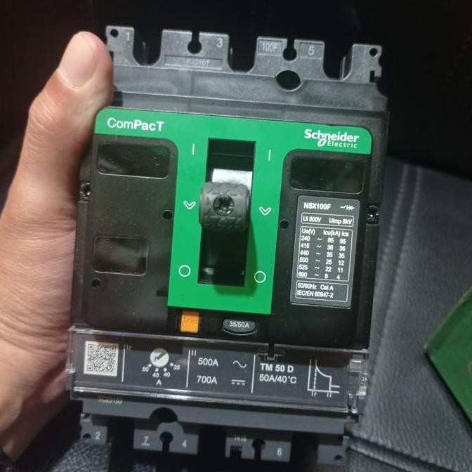 Pekan Promo Mccb 3P 160A Schneider Nsx160 Nsx160F Nsx 160