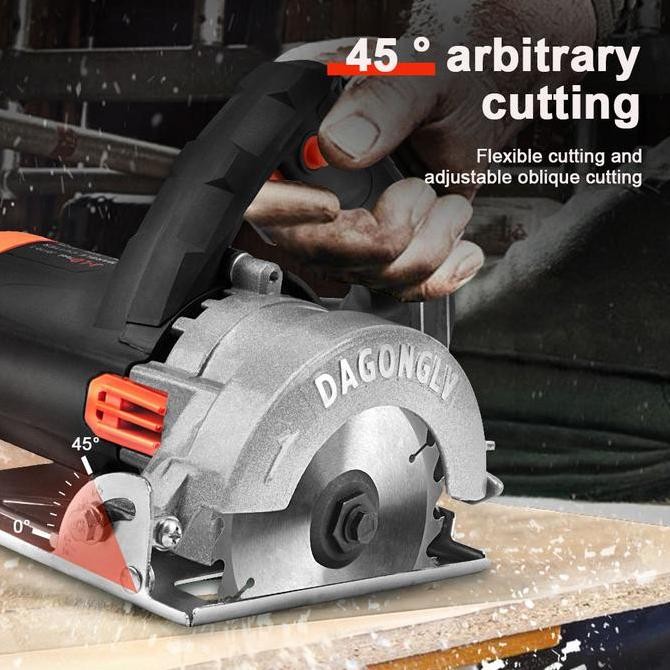 J.LD TOOL Mesin Potong Keramik 4 Inch Marble Cutter 900W - Daya 900 WAT, Kecepatan 13000 rpm serkel 