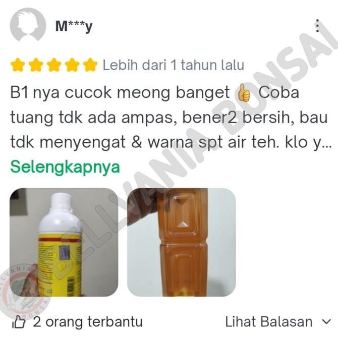 Pupuk Vitamin B1 Tanaman Original USA Berhologram 470ml