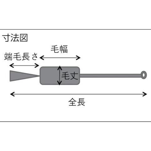 Trusco Injector Brush Tbs-S20N