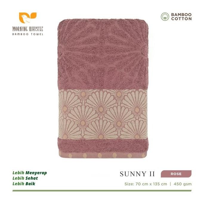 Morning Whistle Bamboo Towel Sunny / Handuk Mandi
