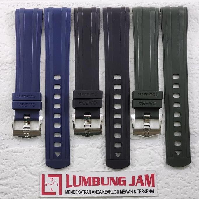 RUBBER STRAP FOR OMG SEAMASTER 300m 20mm