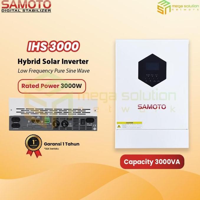 INVERTER SAMOTO IHS3000/3000 Watt Hybrid Solar Inverter Low Frequency Pure Sine Wife