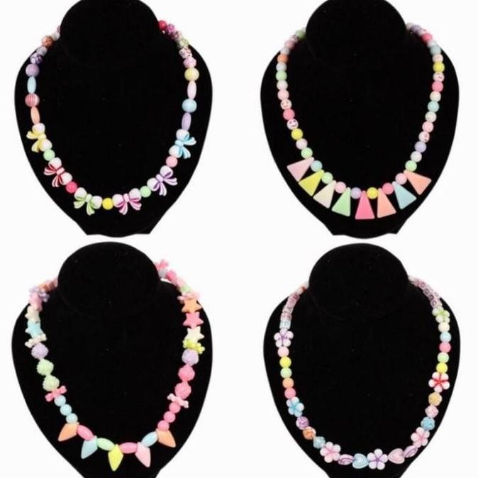 Mainan Meronce Manik Anak DIY Edukasi Ronce Gelang Kalung Kreatifitas