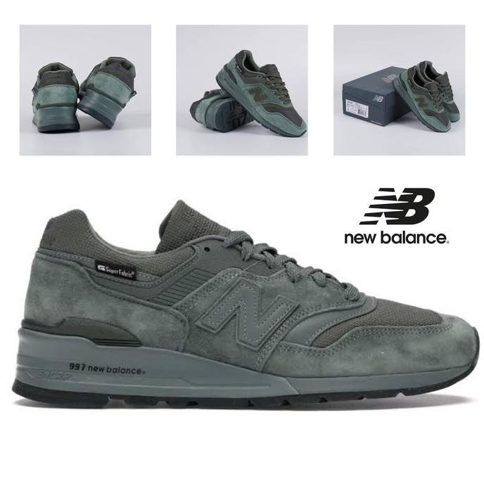 sepatu NB NEW BALANCE 997 x SuperFabric Olive ASD