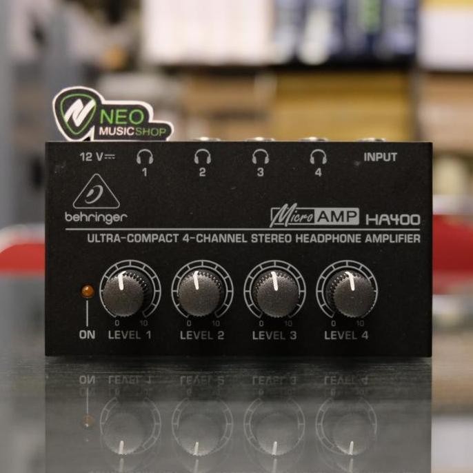 Headphone Amplifier Behringer Ha400 / Ha-400 / Ha 400