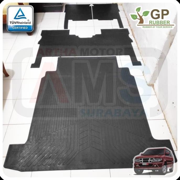 KARPET KARET ALAS LANTAI KABIN MOBIL NEW PANTHER KAPSUL FULLSET KARPET LUMPUR RODA / MUD GUARD | KAR