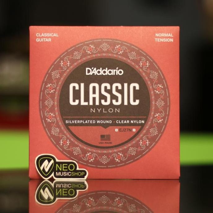 D'Addario Ej27N Senar Gitar Classic Nylon Original