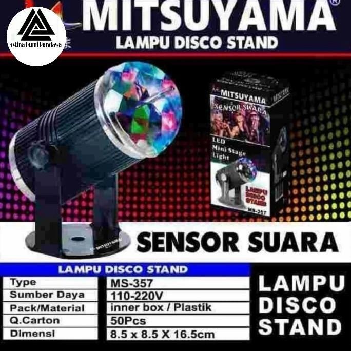 Ms-357 Lampu Disco Sensor Suara Mitsuyama