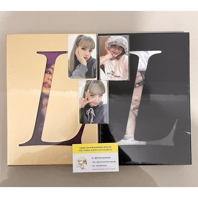 

[READY] LISA LALISA Album + Bonus Photocard