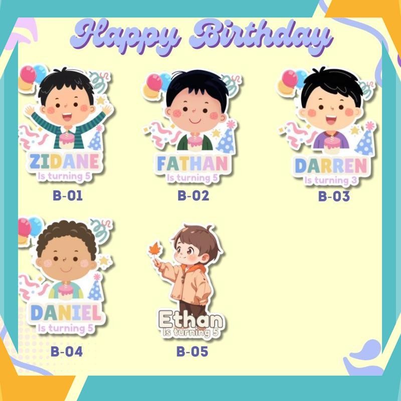 

Diskon Sticker Ulang Tahun Anak Sticker Bento Birthday Sticker Anak Souvenir HPN-76