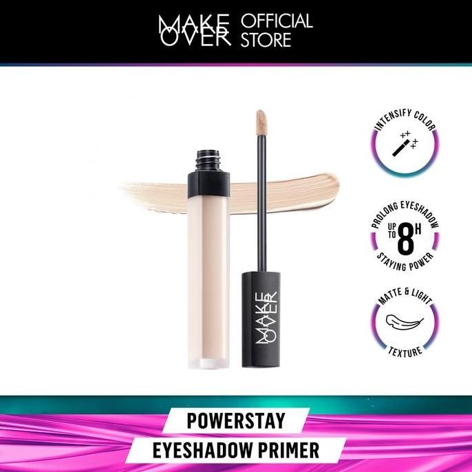 MAKE OVER Powerstay Eyeshadow Primer 6.5 g - Eye Shadow Primer Original Official Store CO