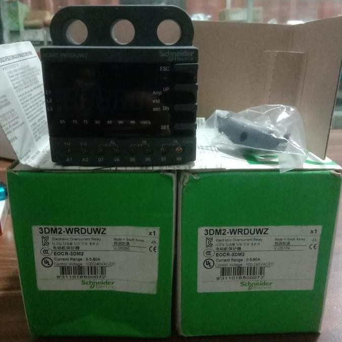 NEW 3DM2-WRDUWZ Schneider Electronic OverCurrent Relay Schneider EOCR-3DM2