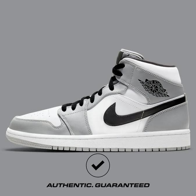 Air Jordan 1 Mid Light Smoke Grey