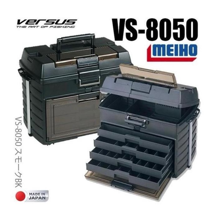 BOX MEIHO VERSUS 8050 TACKLE BOX PERLENGKAPAN PANCING BOX TAMIYA / RC TOOLBOX VERSUS