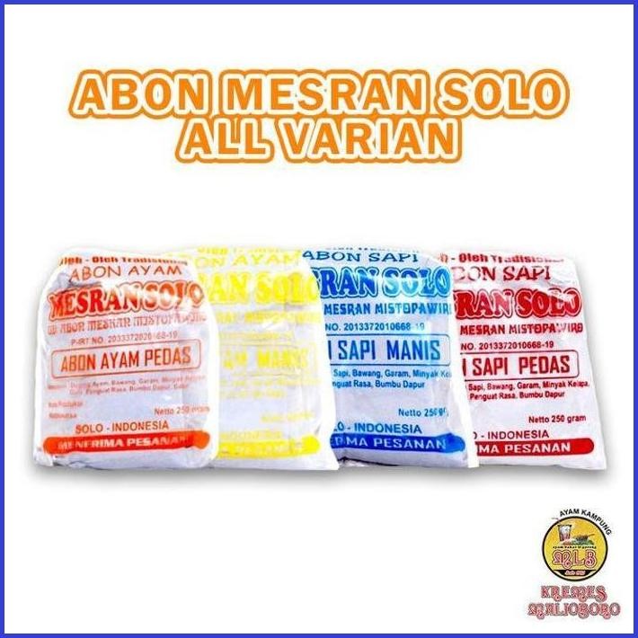 

ABON MESRAN SOLO 250 GRAM