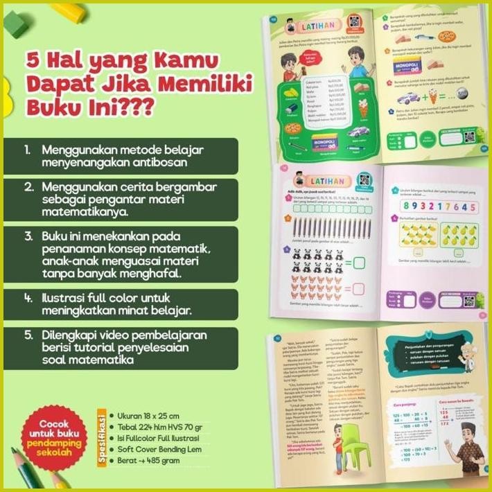 

GENIUS JAGO MATEMATIKA ANAK CEPAT BERHITUNG BUKU CALISTUNG