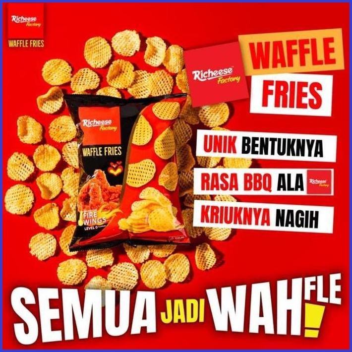 

WAFFLE FRIES FIRE WINGS 54 GRAM