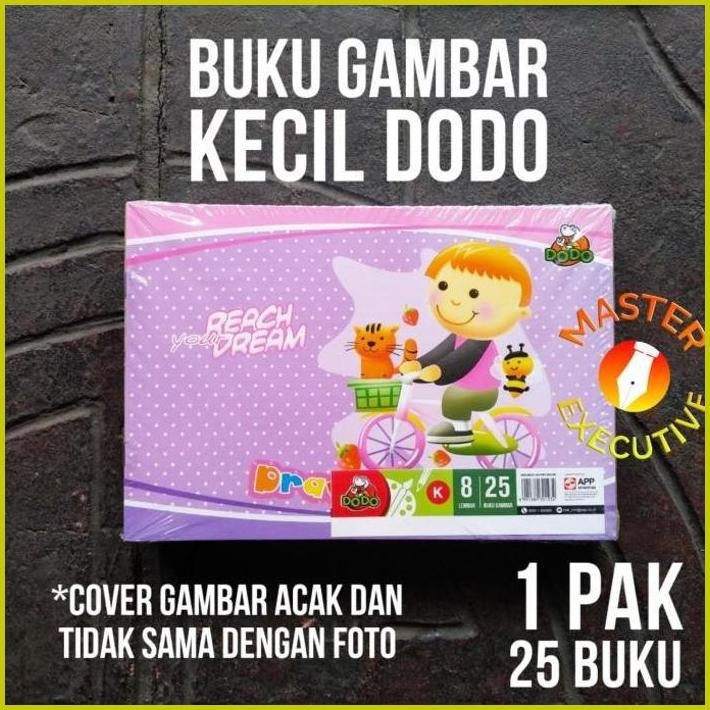 

[PAK - 25 BUKU] DODO BUKU GAMBAR KECIL / DRAWING BOOK MENGGAMBAR