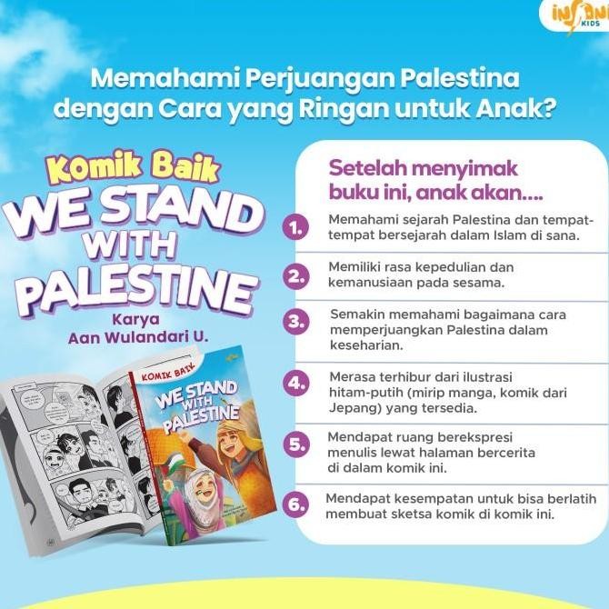 KOMIK ANAK - KOMIK BAIK, WE STAND WITH PALESTINE