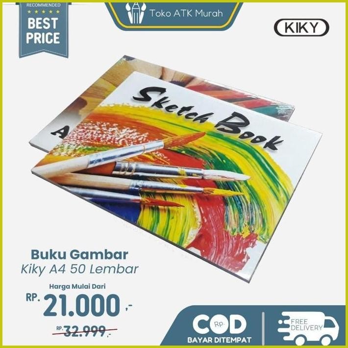 

BUKU GAMBAR SKETSA KIKY A4 50 LEMBAR - SKETCH BOOK