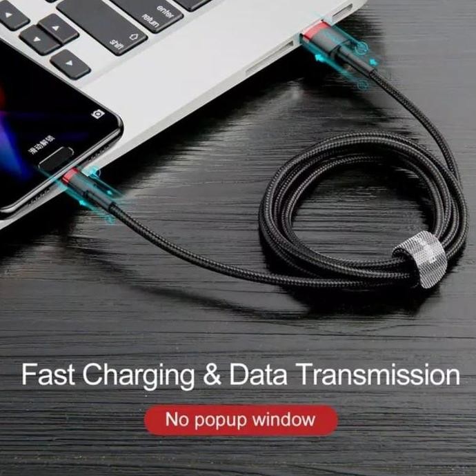 Baseus Kabel Data Cafule USB to Type C Fast Charging 3A
