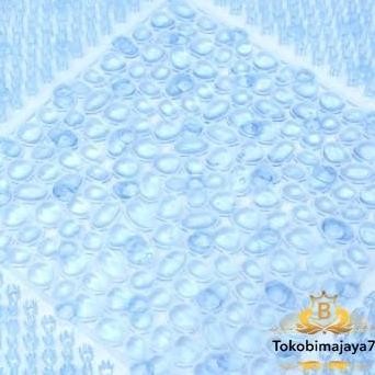 NEW keset anti slip dalam kamar mandi atau di bawah shower - biru