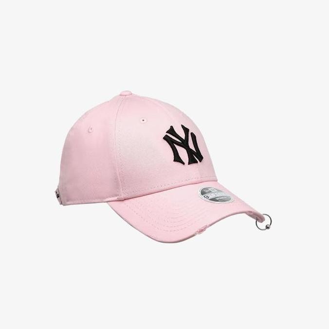 Topi Wanita New Era New York Yankess Cap Pink Original Resmi