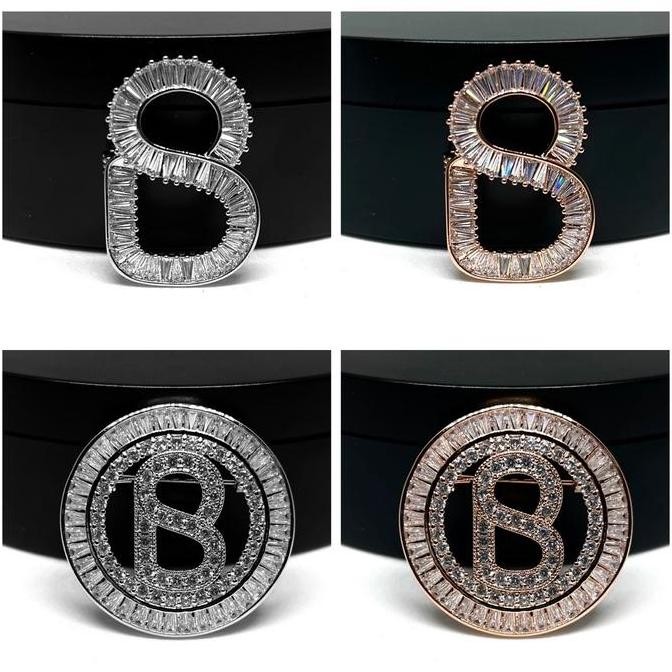 Bros zircon/Bros B/Bros button/bros BS/Bros anti karat/bros zircon original/bros rhodium/ bros rdega