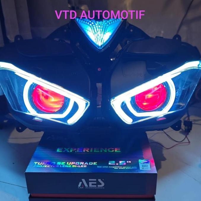Promo Biled Turbo Se AES Motor Yamaha R25 Paket Headlamp Reflektor R25 PNP COD