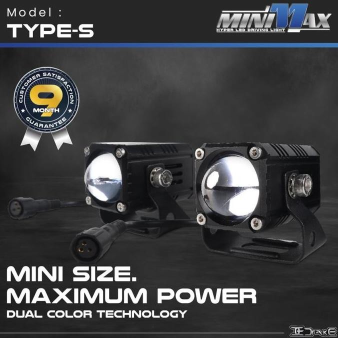 Lampu Tembak Drake Minimax Type S 25 Watt Fog Lamp LED