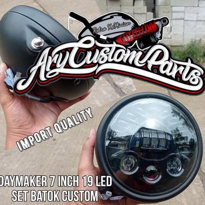 Promo Daymaker 7 inch 5,75 inch 4,5 inch 16 led 19 ledspider eye jeep katan COD