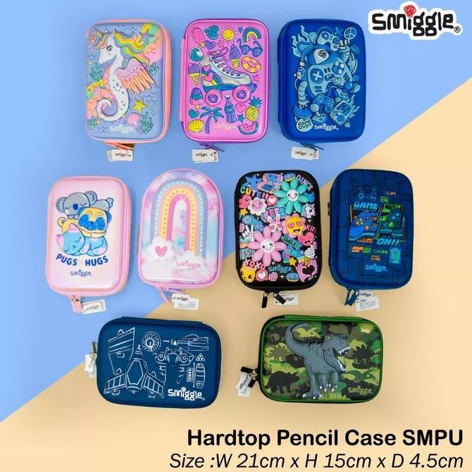 

BEBAS ONGKIR - smgl hardtop pencil case new motif tempat kotak pensil anak import