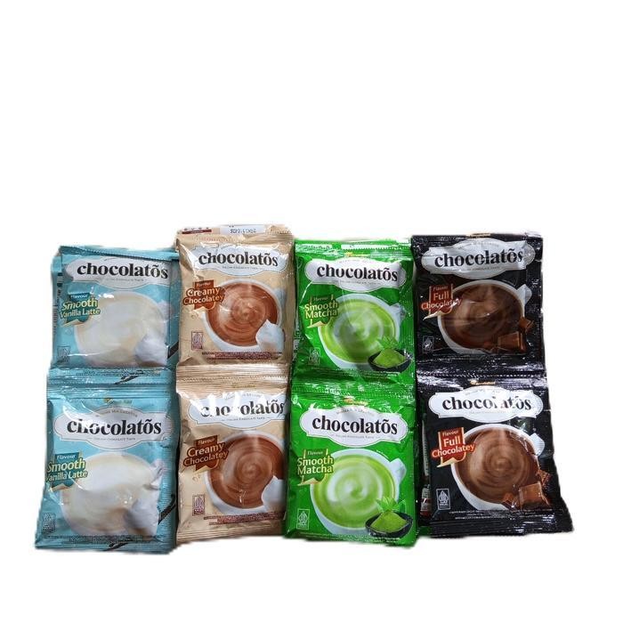 

DD Chocolatos drink renceng isi 10 sachet - minuman serbuk rasa coklat Chocolate