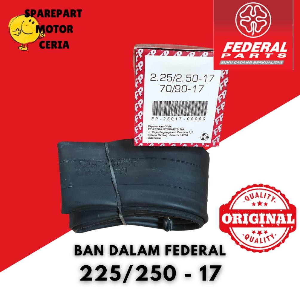Premium Tube Federal Fp | Ban Dalam Federal Fp Ring 14 17 Fp 250/275 275/300 225/250 70/90 80/90 90/