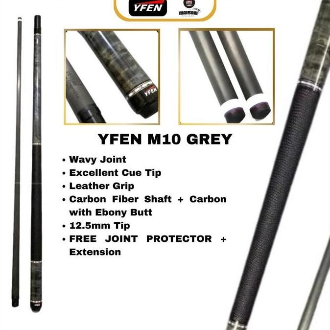 Stik billiard yfen m9 / yfen m10 - stick billiard carbon shaft