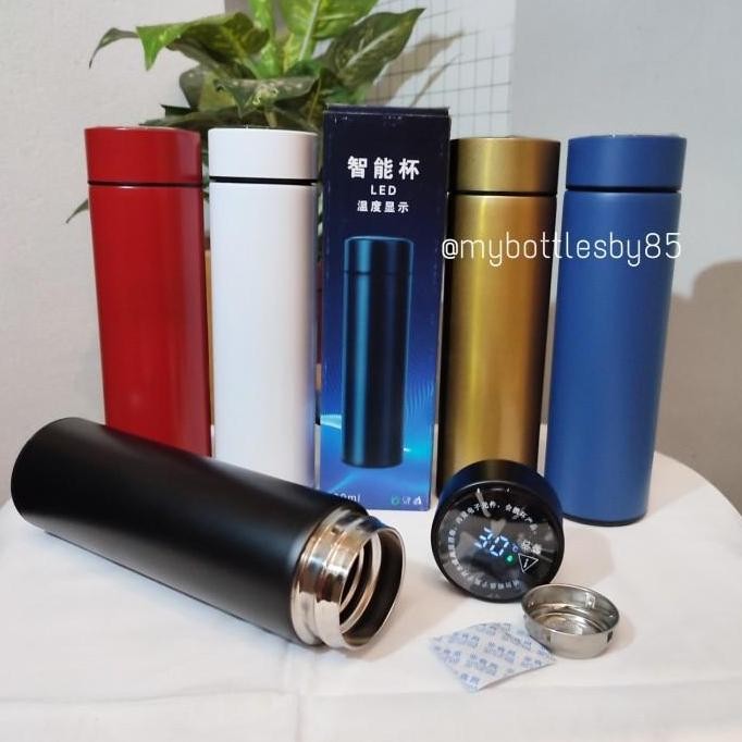 (Allthebest) termos led suhu,termos temperatus,tumbler suhu led glossy