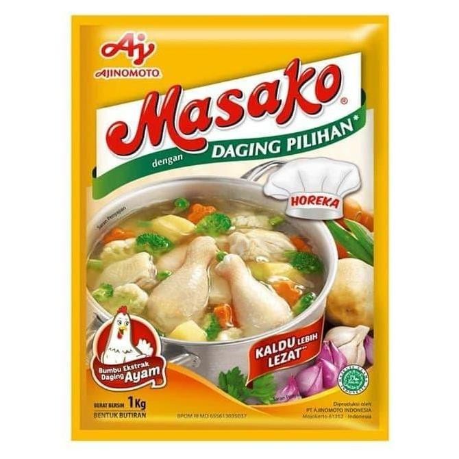 

Masako Rasa Ayam 1 Kg / Bumbu kaldu penyedap rasa