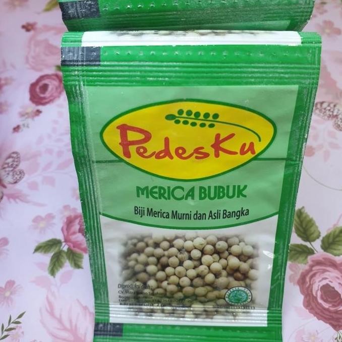 

Lada Merica Pedesku 4 gr Asli Bangka