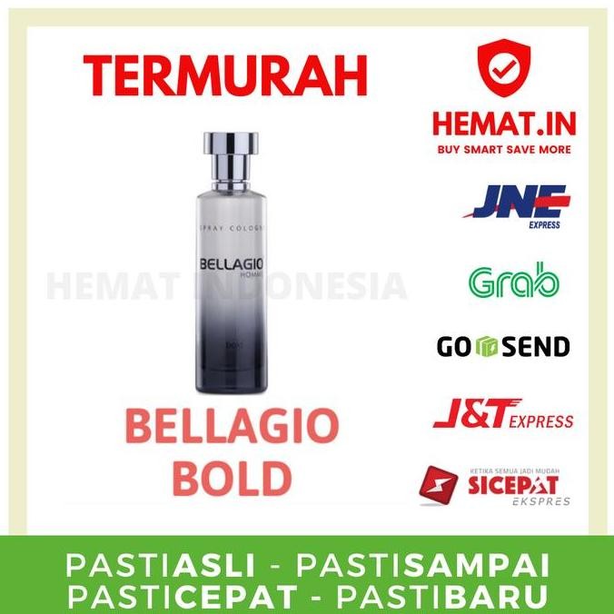 BELLAGIO PARFUM PERFUMED SPRAY KACA 100ML 100 ML BELLAGIO PARFUM PRIA