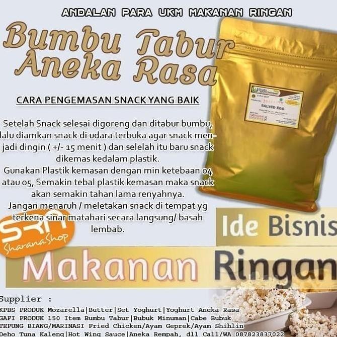 BUMBU TABUR 250G REPAK RASA BUMBU BUAH MANIS UNTUK RUJAK JAMBU KRISTAL