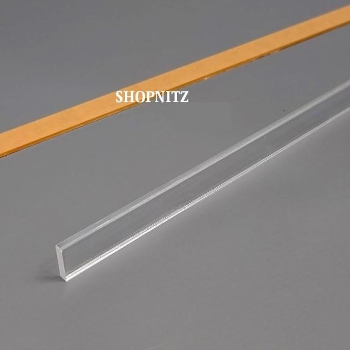 

Mistar Kue Kering Acrylic Penggaris Cookies Perata Adonan 40x2cm