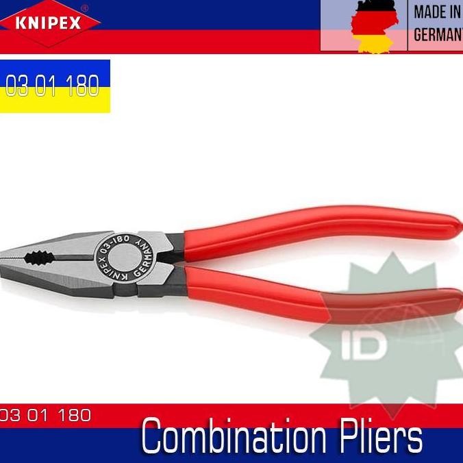 Tang Kombinasi Knipex 03 01 180 Combination Pliers