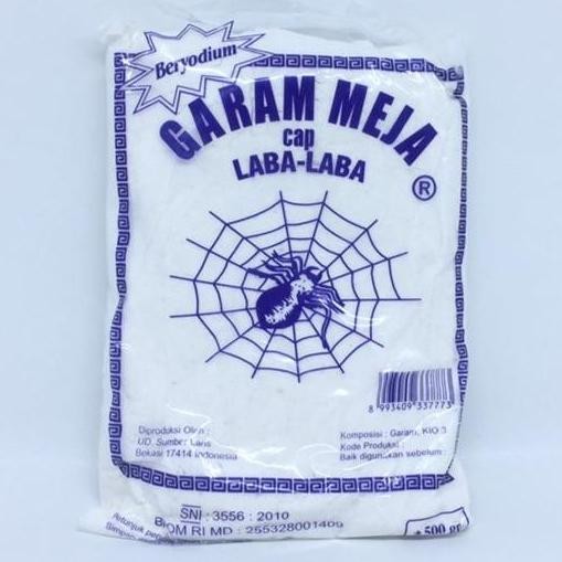 

Garam Meja / garam dapur / salt / nacl ukuran kecil