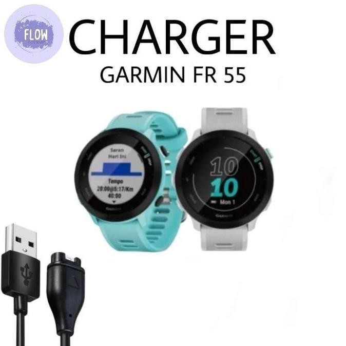 KABEL DATA USB CHARGER JAM SMART WATCH FOR GARMIN FORERUNNER 55
